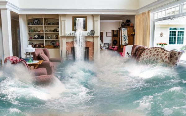 indoor flooded